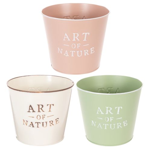 Sinkkiruukku Art of Nature, eri värejä, Ø17,5cm K15cm ostaa | Floristik24.fi