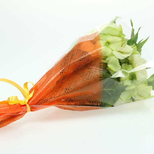 kohteita Kukkakassi juuttikuvioinen oranssi L40cm L12-30 50 kpl