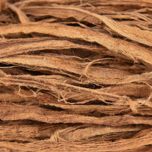 kohteita Askartelumateriaali luonnon koristekuidut ruskeat eksoottiset luonnonkuidut 500g