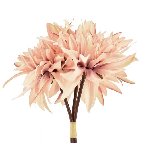 Floristik24 Dahlia tekokukat vaaleanpunainen kukka Ø15cm L28cm 3 kpl