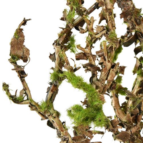 kohteita Koristeoksa sammalkeinotekoisella syksykoristeella harmaa vihreä L78cm