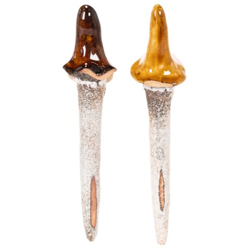 Koristeellinen puutarhatonttuhahmo ruukkuihin, 16 cm, 2 kpl | Floristik24.fi
