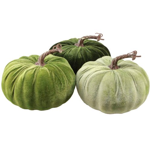 kohteita Deco kurpitsan syksynvihreä tummanvihreä vaaleanvihreä Ø18cm 3 kpl