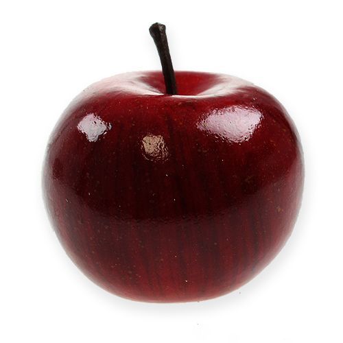 Keinomenat punainen, kiiltävä 6cm 6kpl