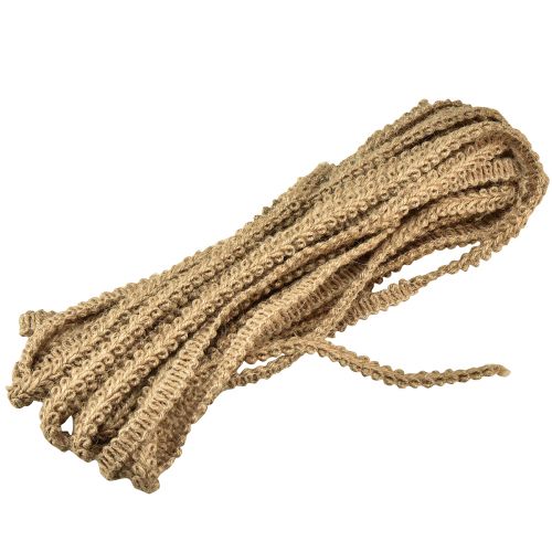kohteita Koristenauha luonnollinen koristeellinen nauha juuttinauha koristeena L2cm L12m
