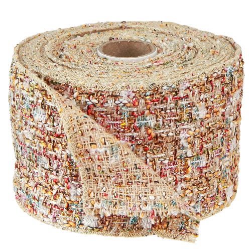 kohteita Koristeellinen nauha korunauha värikäs glitter tilkkutäkki W70mm L5m
