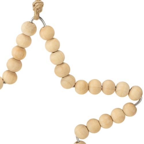 kohteita Joulukoristeet: puuhelmet, sydän, tähti, puu, 13 cm korkea, 6 kpl