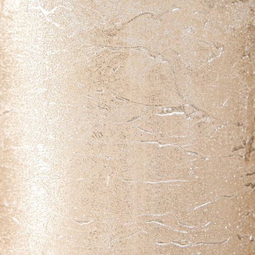 kohteita Yksiväriset kynttilät platina 70x120mm 4 kpl