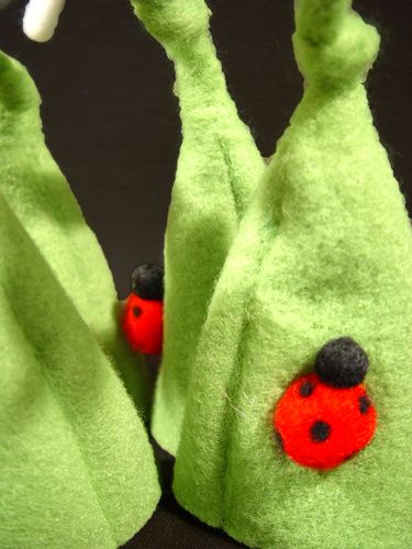 Floristik24 Munanlämmittimen huopakukat 16cm 4kpl