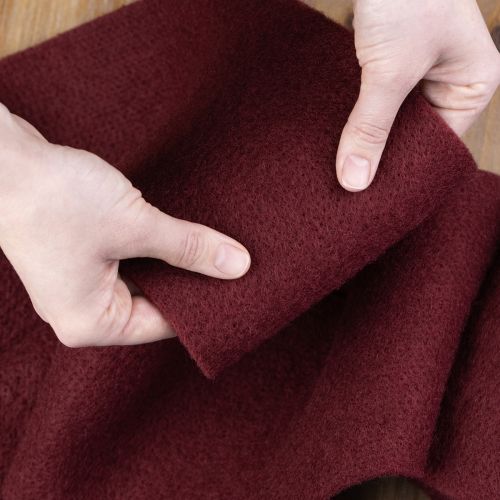 kohteita Huopavillanauha, tummanpunainen, 15 cm x 5 m, koristeluun ja askarteluun