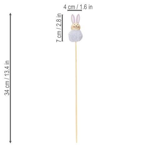 kohteita Pörröiset pääsiäispupuhahmot iloisiin pääsiäisjuhliin, huoneenkoristeet, 34 cm, 12 kpl