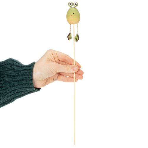 kohteita Sammakkopuutarhan tuet ruukkujen koristeluun keväällä tai kesällä, 34 cm, 6 kpl