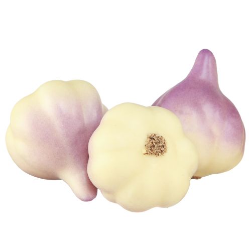 kohteita Kasviskoristelu valkosipulin keltainen purppura verkossa Ø4,5cm 12 kpl