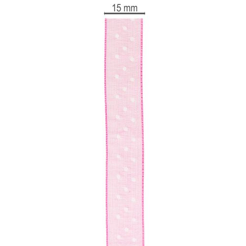 kohteita Lahjanauha, ihanteellinen luovaan lahjapaketointiin ja tee-se-itse-projekteihin, 2,5 cm leveä, 20 m pitkä