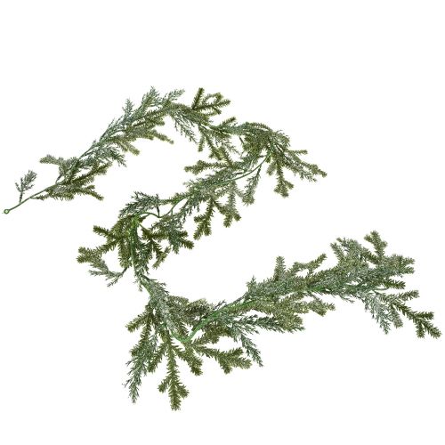 kohteita Elävä kuusiseppele pituus 180 cm - täydellinen juhlalliseen sisustukseen, raikas vihreä, ihanteellinen jouluksi ja vapaapäiviin