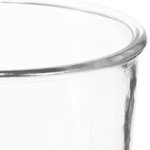 kohteita Lasimaljakko kartiomainen koristemaljakko läpinäkyvä Ø12cm K15,5cm 2kpl