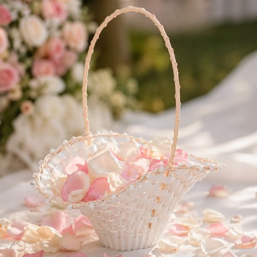 Hääkukkakori 24cm x 17cm | Floristik24.fi