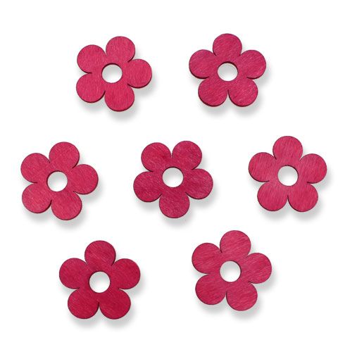 Puiset kukat Ø4cm pinkki 72 kpl | Floristik24.fi