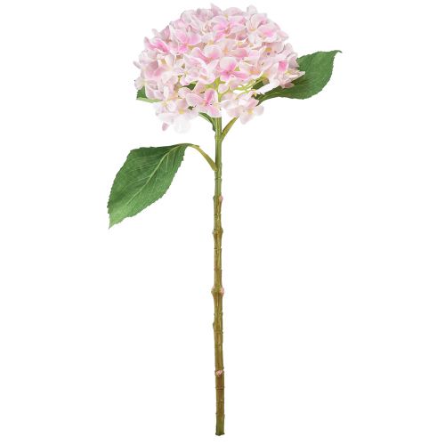 Floristik24 Hortensia keinotekoinen vaaleanpunainen tekokukka pinkki Ø15,5cm 45cm