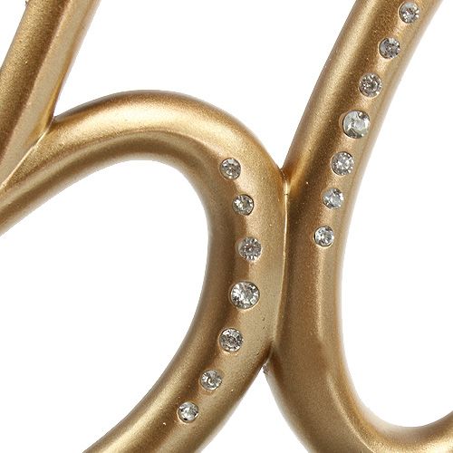 Floristik24 Vuosipäivänumero "50" kultaa kiinnittäväksi 15,5 cm