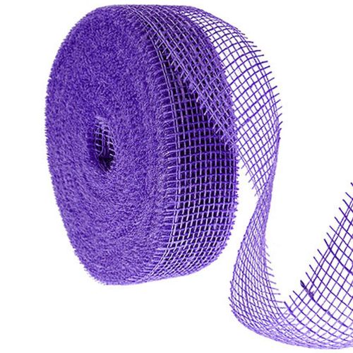 Violetti juuttinauha, 5 cm leveä, 40 m pitkä ostaa | Floristik24.fi