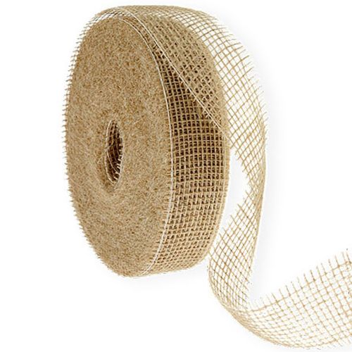 Luonnonjuuttinauha, 5 cm leveä, 40 m pitkä