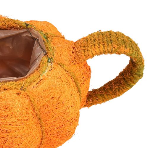 kohteita Ruukku kurpitsan koristeluun oranssi/keltavihreä Ø13cm