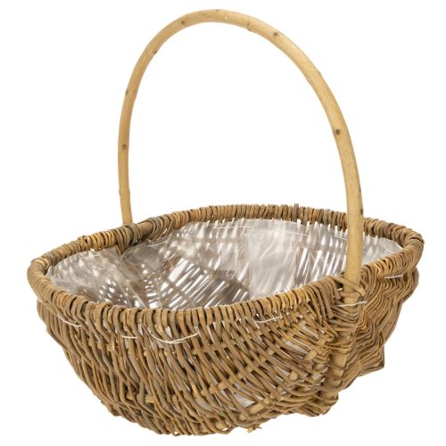 Perunakori 43/33/23 cm foliolla, luonnonvärinen, 3 kpl:n setti. ostaa | Floristik24.fi