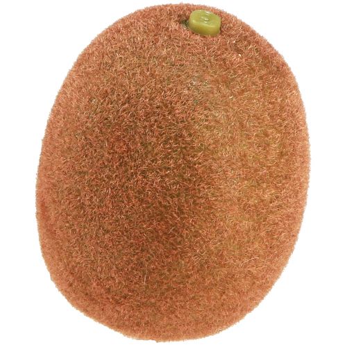 Kiivi keinotekoinen realistinen koristehedelmä 7,5 cm