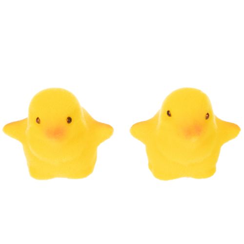 kohteita Pieniä pääsiäistipuja, keltaisia ja oransseja parveilevia, 4,5 cm korkeita, 18 kpl