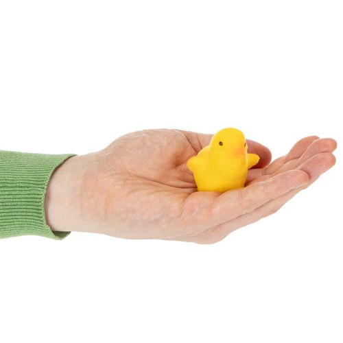 kohteita Pieniä pääsiäistipuja, keltaisia ja oransseja parveilevia, 4,5 cm korkeita, 18 kpl