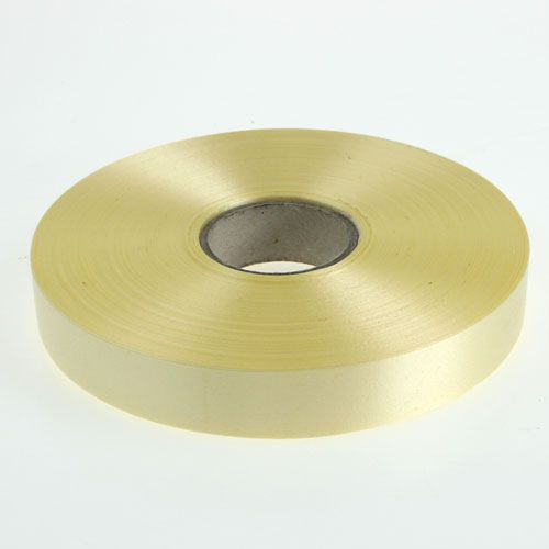 kohteita Kiharrusnauha vaaleankeltainen 19mm 100m