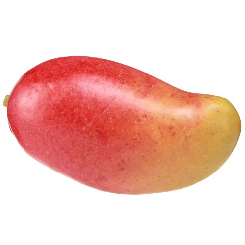 Keinotekoinen mangonpunainen, keltainen Realistic Food Dummy 15cm