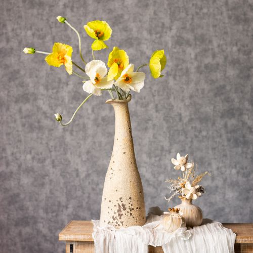 kohteita Keinotekoinen unikkokoristeena olohuoneisiin ja toimistoihin, 95 cm