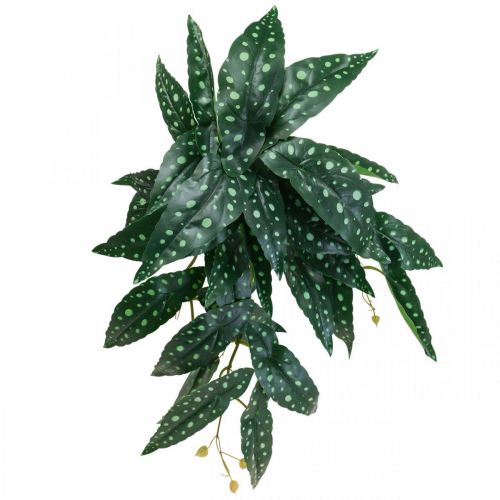 kohteita Keinotekoinen begonia Keinotekoinen kasvi vihreä, tummanvihreä 42×28cm