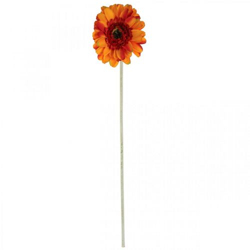 kohteita Tekogerbera kukka, tekokukka oranssi Ø11cm 50cm