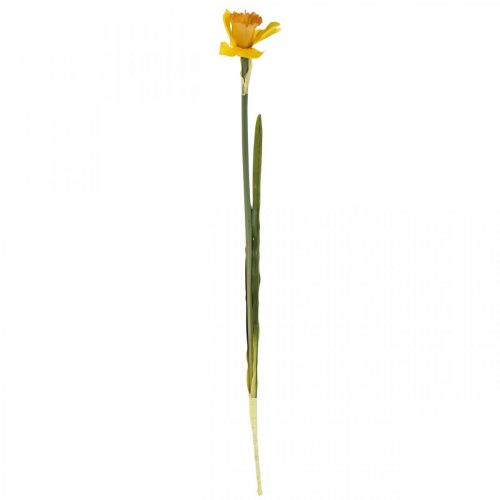 Floristik24 Keinotekoinen narsissin silkkikukka keltainen narsissi 59cm