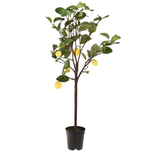kohteita Keinotekoinen sitruunapuu ruukussa keltainen 90cm
