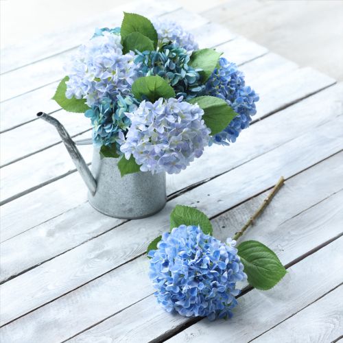 kohteita Tekokukat koriste hortensia tekosininen 69cm