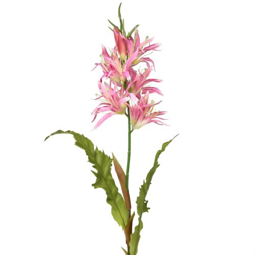 Floristik24 Tekokukat, silkkikukat koristelilja pinkki 97cm