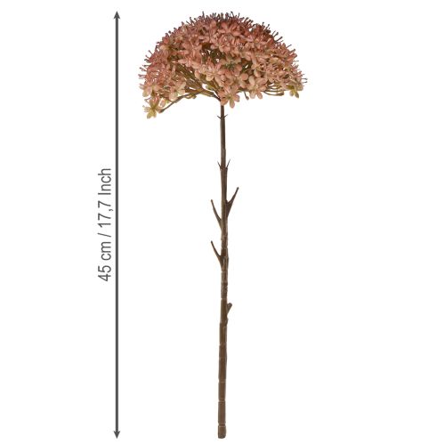 kohteita Tekooksa syksyn koriste kukka oksa ruskea punainen 45cm 2 kpl