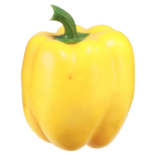 Ruokanukke koristelu vihannekset pippuri keltainen H10cm