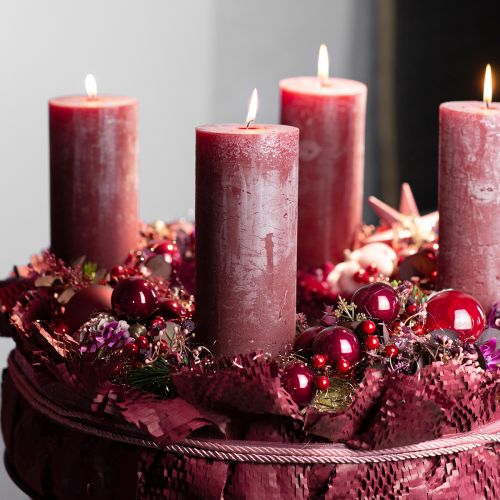 kohteita Kirkkaanpunaiset marjanoksat – ihanteelliset juhlakoristeisiin, 30 cm – 6 kpl setti