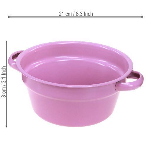 kohteita Metallinen koristekulho, 4 kevätväriä, Ø17cm, 4 kpl