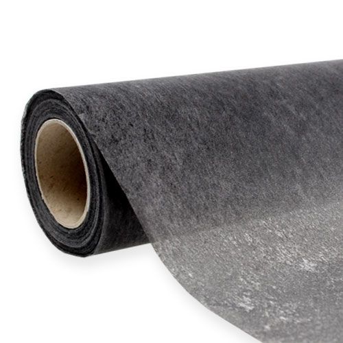 Floristik24 Deco fleece 60cm x 20m musta