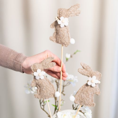 kohteita Pääsiäispupun koristehahmo kevään koristeluun ja sesonginmukaisiin yksityiskohtiin, 42 cm, 8 osaa