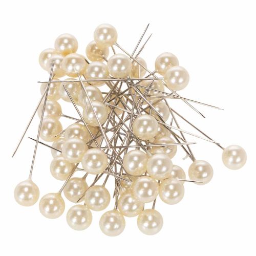 Helmipääpinnien väri, samppanja, Ø10 mm, 60 mm ostaa | Floristik24.fi