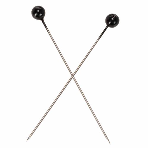 Helmipääpiikit Ø6mm 65mm musta | Floristik24.fi