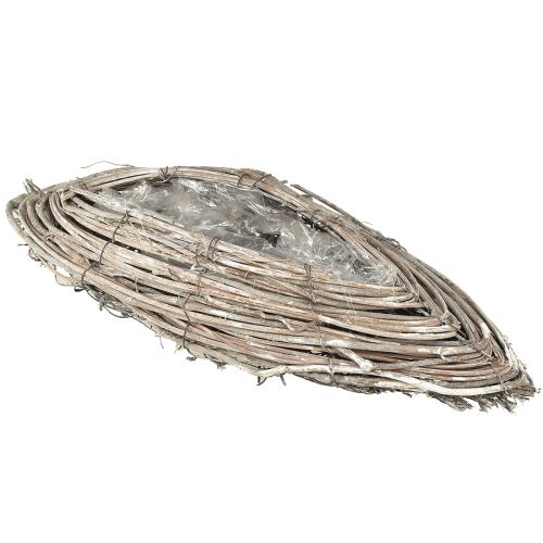 kohteita Istutusveneet rottinki viiniköynnöksiä luonnonvalkoisia 40x13cm 2kpl