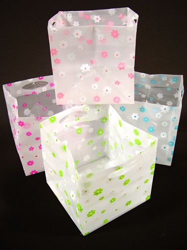 Floristik24 Muovipussi 12x12cm 12kpl. lajiteltu